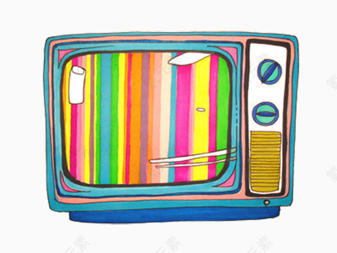 彩色电视机