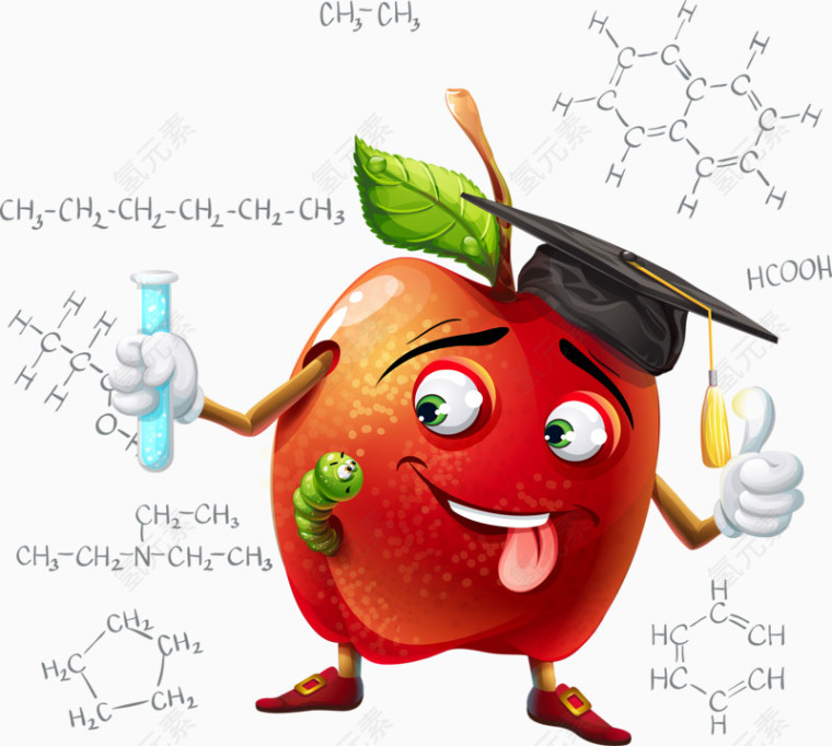 苹果化学实验