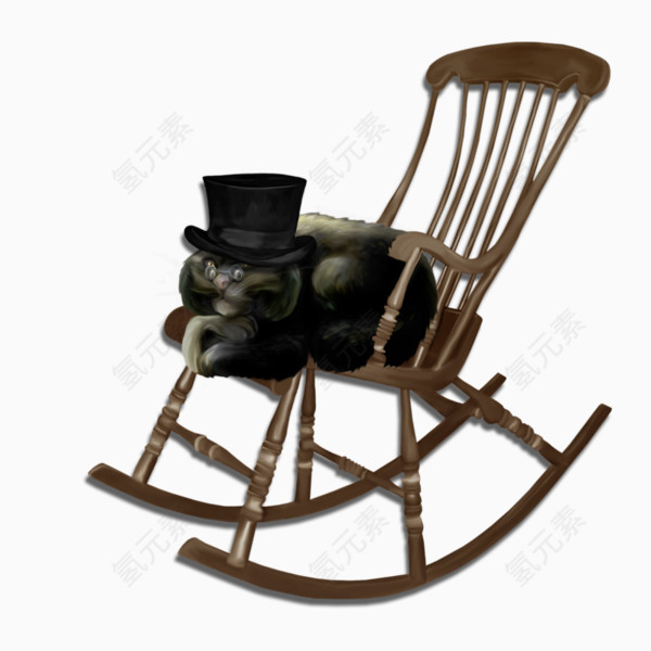 木制摇摇椅