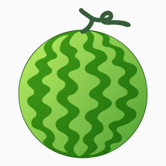 绿色的西瓜