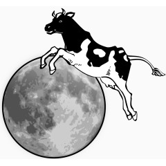 奶牛和月亮