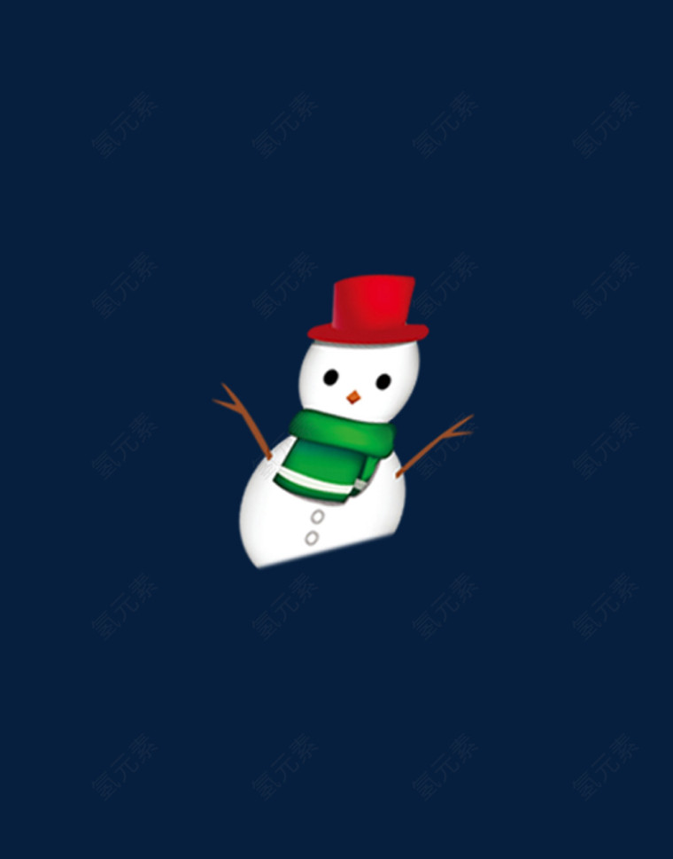 圣诞节装饰物 雪人