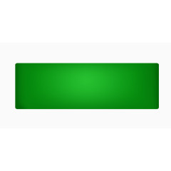 绿色圆角矩形素材