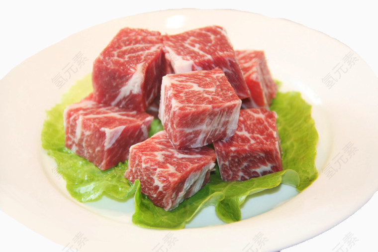 盘装肉粒