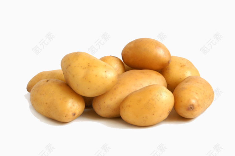 光滑的土豆