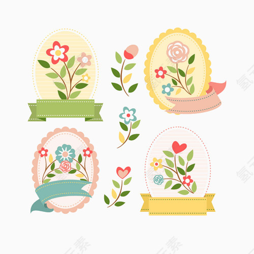 花卉标签