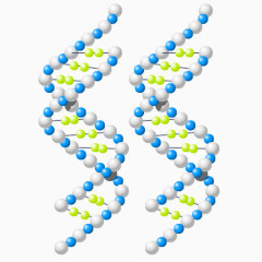 卡通分子结构图