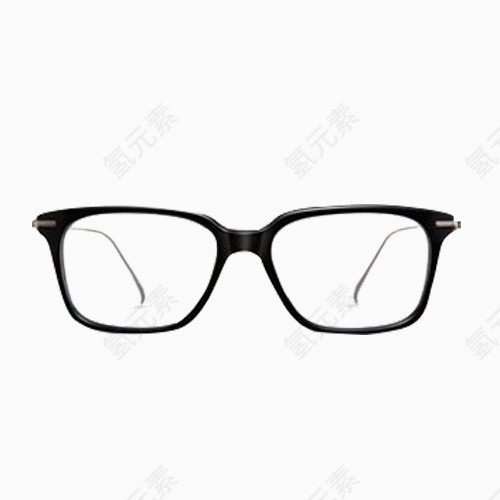 黑色方框眼镜