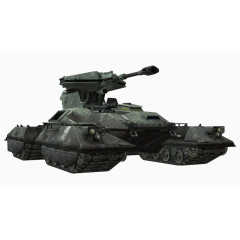 概念3d墨绿色坦克