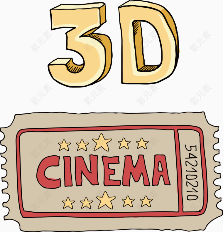 3D字