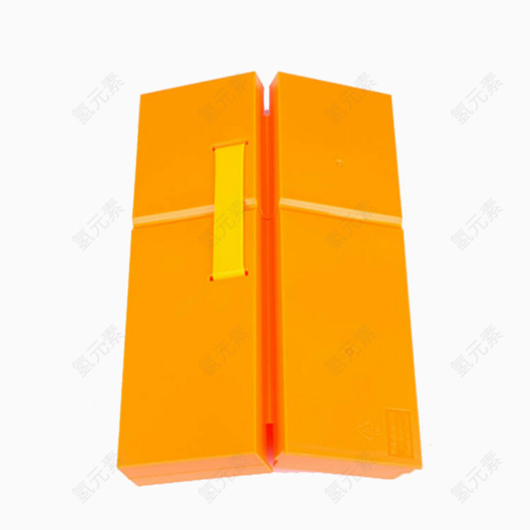 橙色塑料笔盒