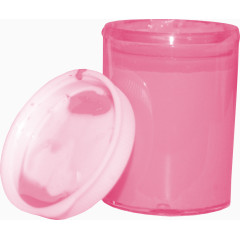 粉色颜料瓶