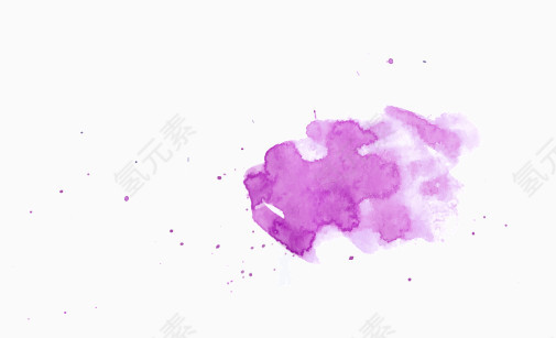 淡紫色水墨渐变渲染