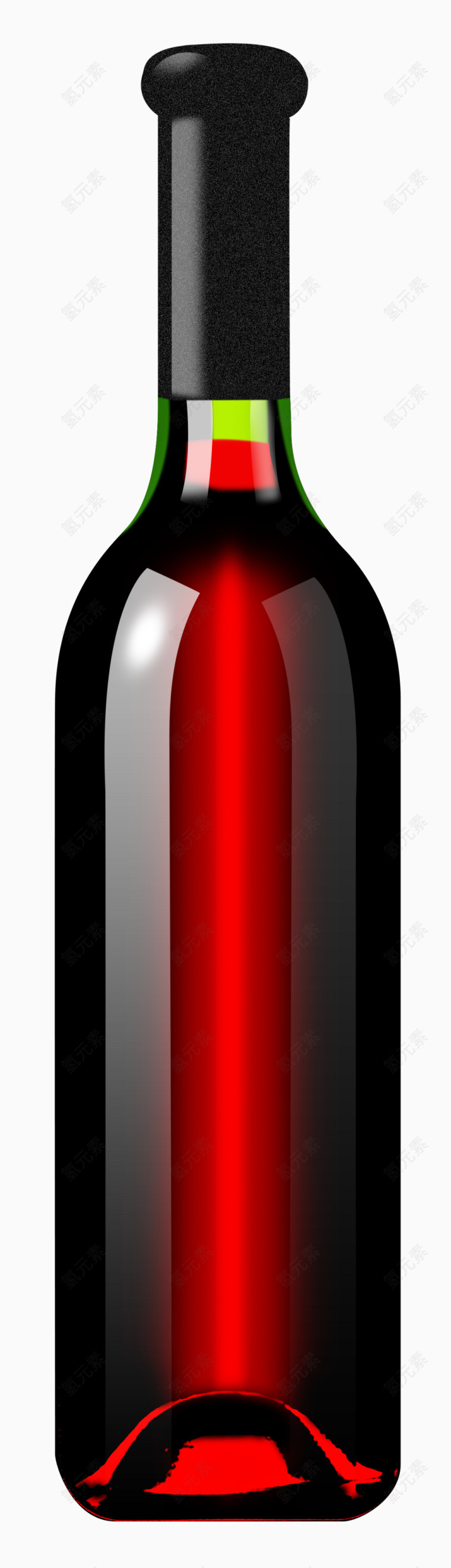 干红酒瓶