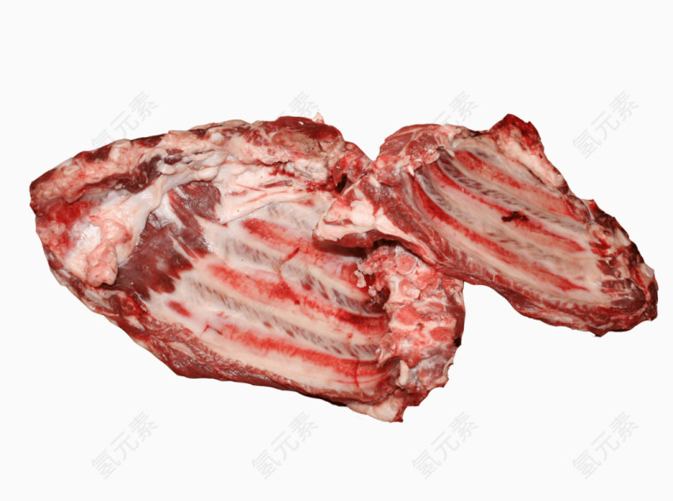 新鲜猪肉排骨
