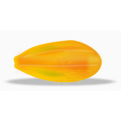 黄色的木瓜