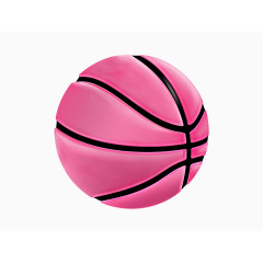 粉色篮球
