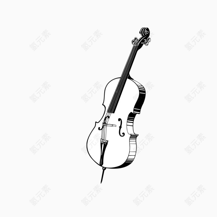 黑白大提琴