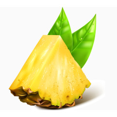 切开的菠萝