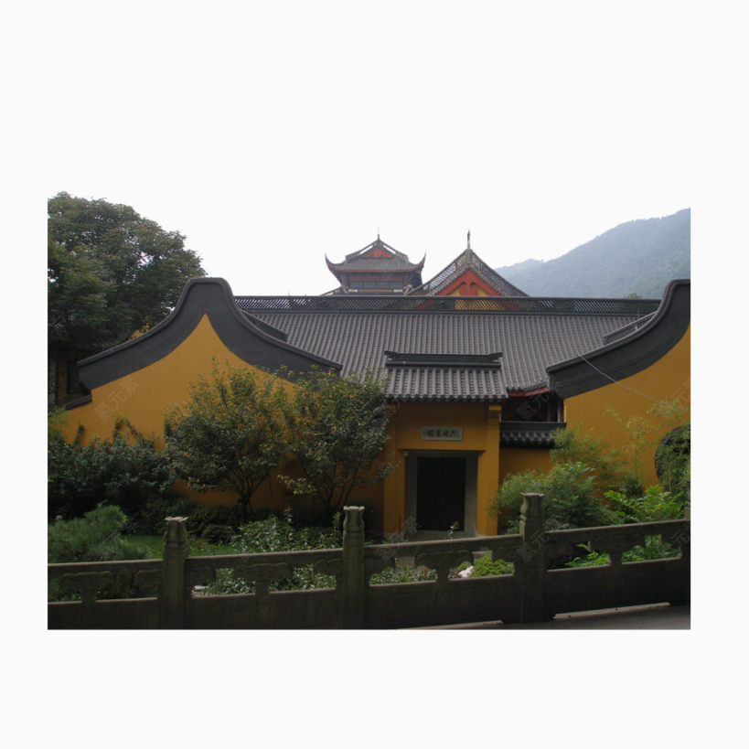 杭州寺庙建筑风景下载