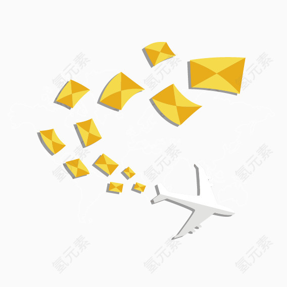 飞机和邮件