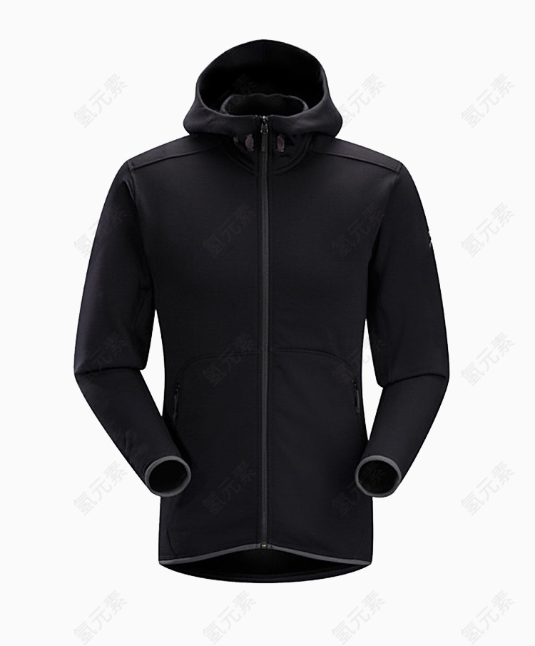 ARCTERYX 始祖鸟 男款抓绒夹克 Lorum Hoody 12657 M 【2016秋冬新款】-黑色