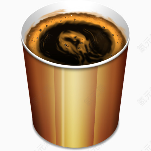 咖啡杯食品kappu