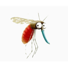 蚊虫卡通形象