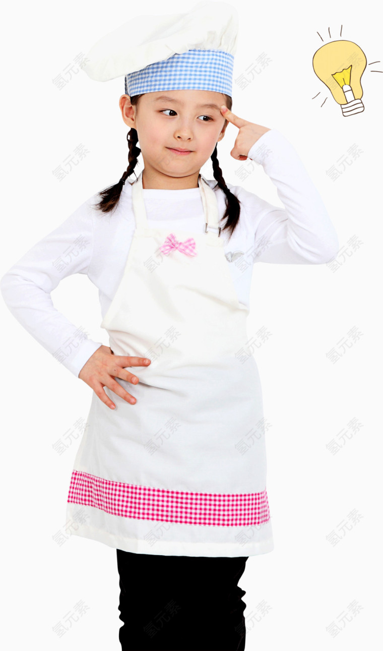 厨师小女孩