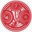 主R密封时间gallifreyan图标集