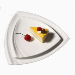 甜品盘平盘菜盘西餐陶瓷盘子牛排盘