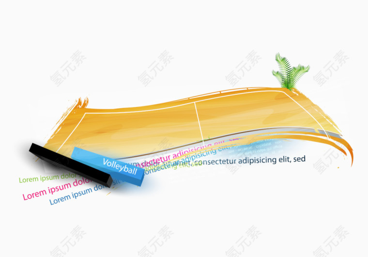 矢量比赛赛道球赛赛道设计图