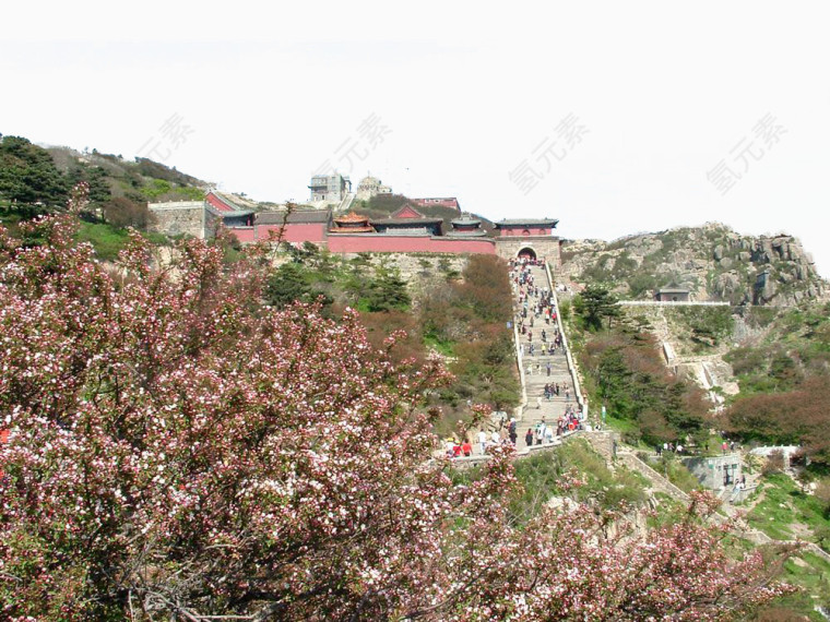 山东泰山风景