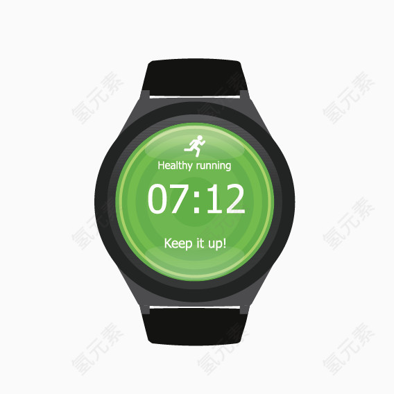 绿色科技智能手表