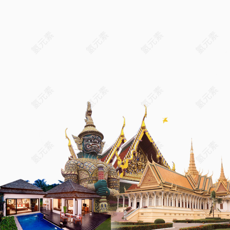 泰国建筑素材