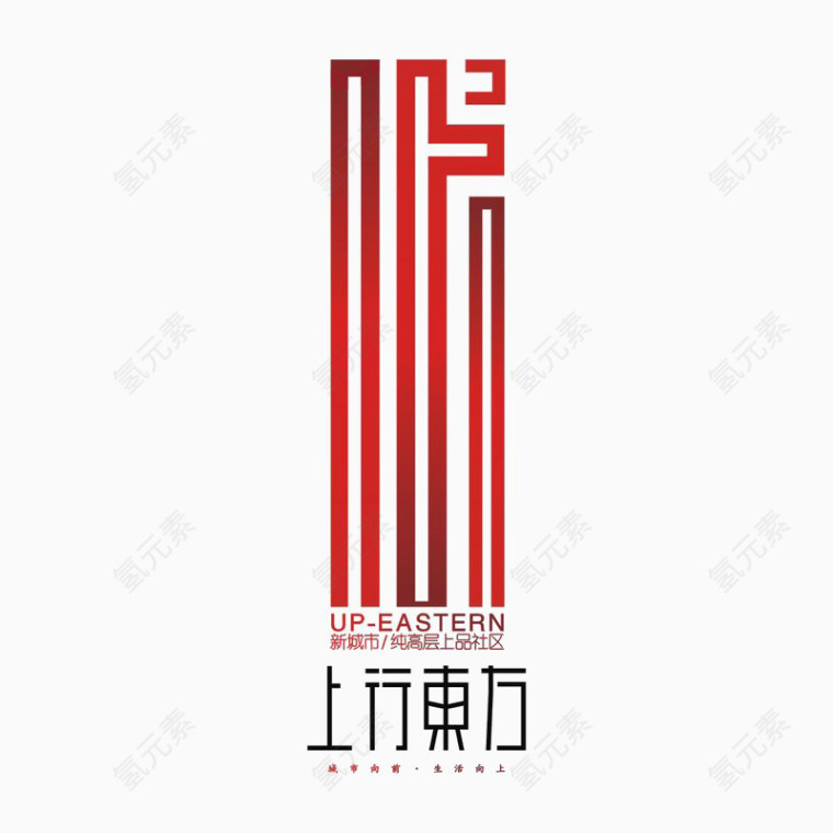 上行東方logo