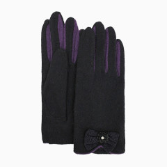 黑紫色手套
