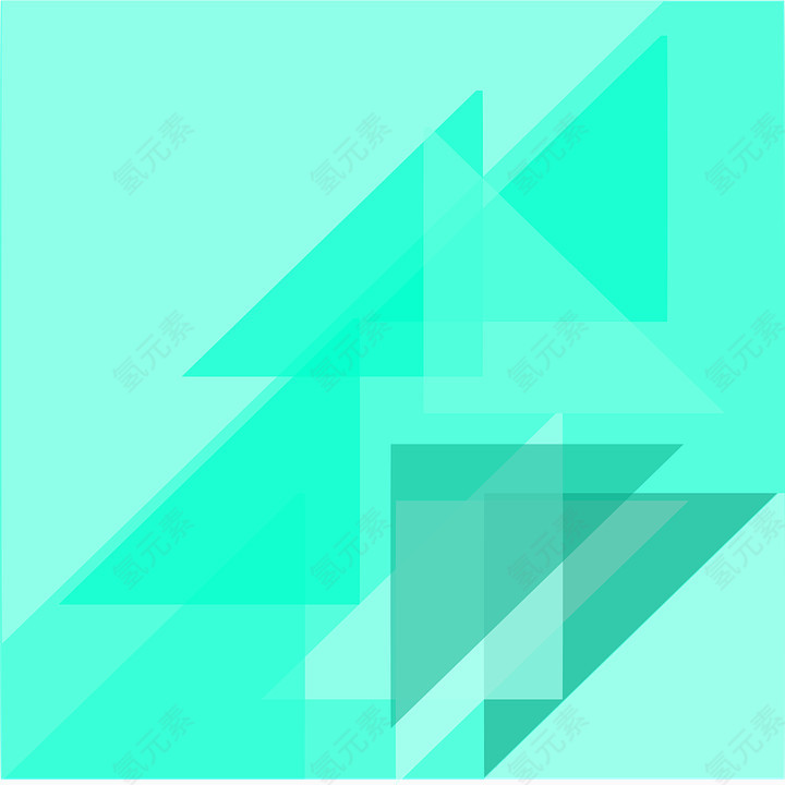 绿色背景图片三角