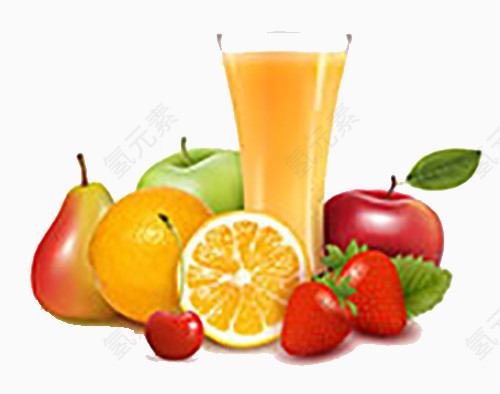 水果橙汁