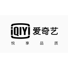 爱奇艺黑色logo