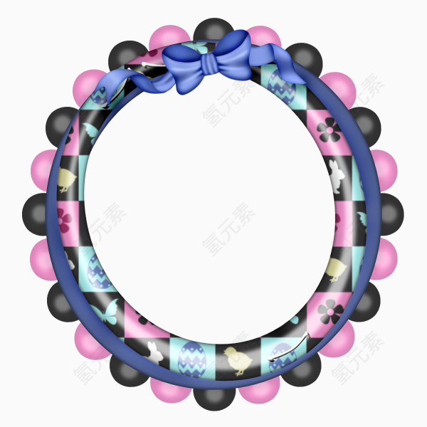 彩蛋装饰圆环