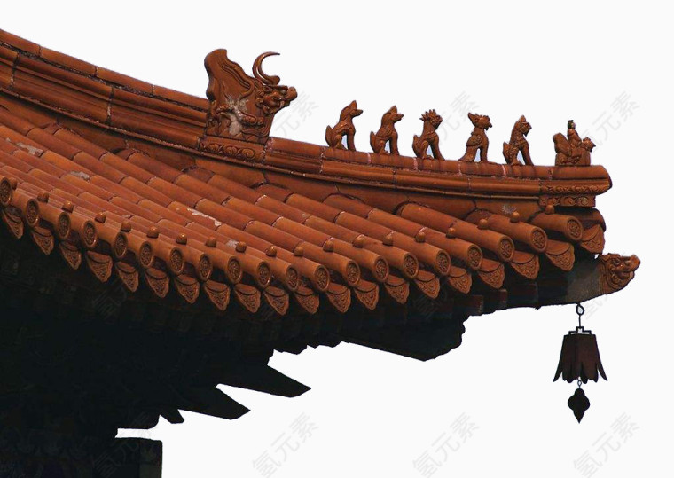 中式屋檐设计装饰素材