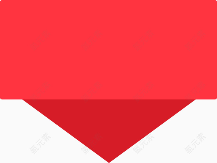 红色三角形背景