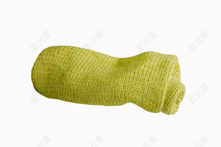 绿色漂亮毛织围巾
