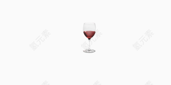 漂浮酒杯红色素材