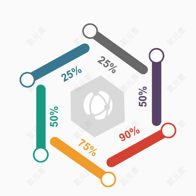 矢量ppt边框素材