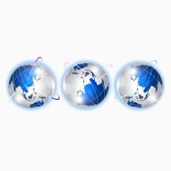 三个地球模型