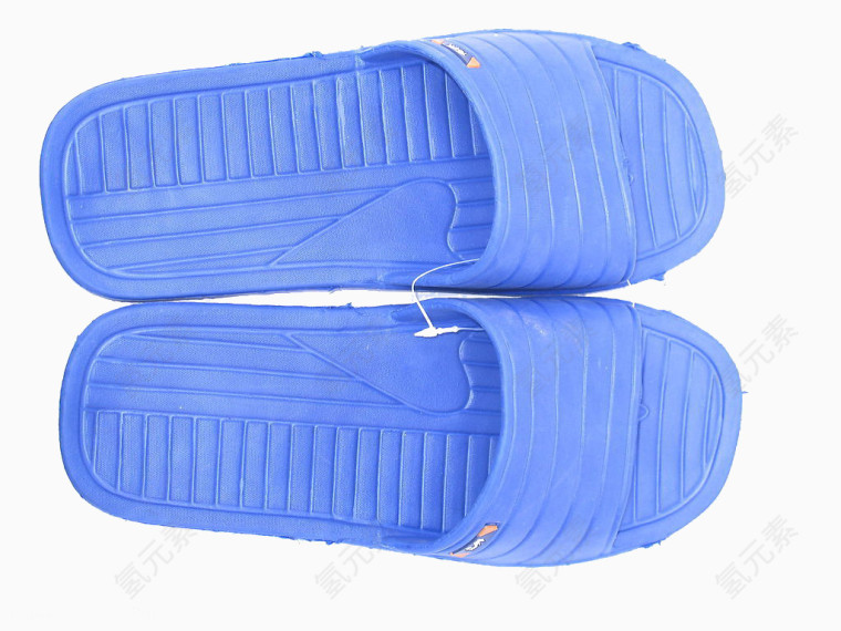 蓝色拖鞋
