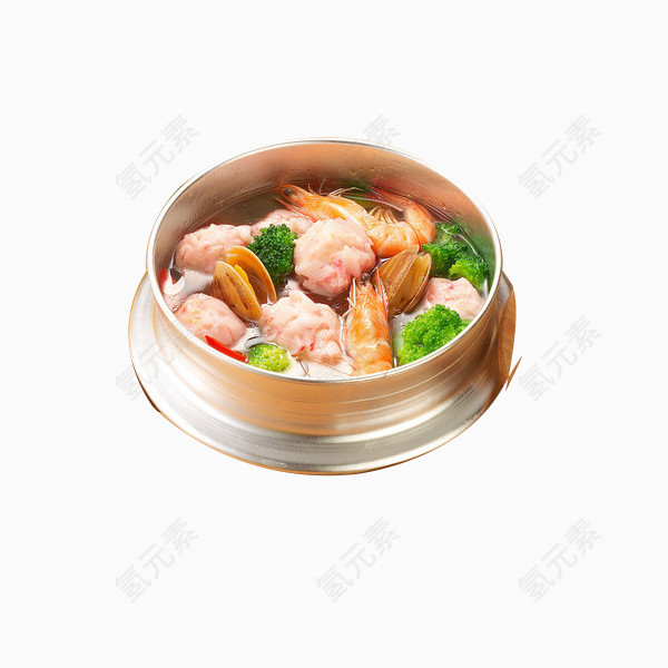 香菇丸小龙虾滋补汤