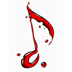 红色血液音乐符